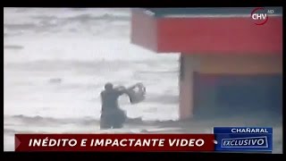 Habitante de Chañaral dio a conocer inédito video de aluvión en Chañaral  CHV Noticias [upl. by Norel]