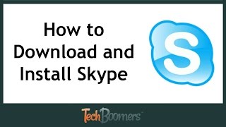 How to Download amp Install Skype [upl. by Nonad945]