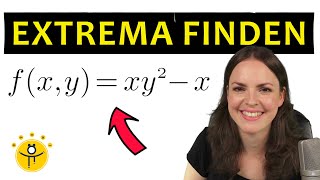 Mehrdimensionale Extremstellen Sattelpunkt – mehrdimensionale Analysis Extrema bestimmen [upl. by Esineg]