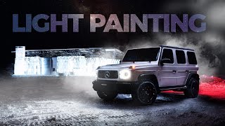 How to SHOOT  EDIT CAR PHOTOS  Light Painting Technique [upl. by Sedecram401]