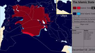 The Rise and Fall of ISIS Every Day [upl. by Holzman]