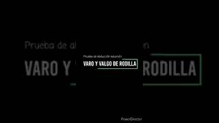 Prueba de aducción y abducción varo y valgo forzado de rodilla [upl. by Longley]