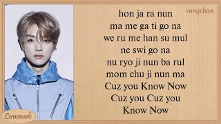 NCT U  Know Now Easy Lyrics [upl. by Nordna]