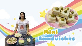 Receitinha  Mini Sanduíches [upl. by Astred]