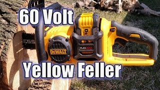 DEWALT DCCS670X1 FLEXVOLT 60V Brushless Chainsaw Review [upl. by Ethelind]