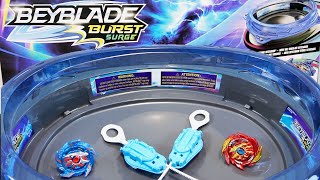 Volt Knockout Battle Set Speedstorm Unboxing amp Test Battles  Beyblade Burst SurgeSparking [upl. by Grube946]