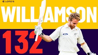 Kane Williamson Hits Magnificent 132  England v New Zealand 2015  Lords [upl. by Rosalba]