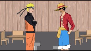 If Naruto met Luffy [upl. by Nnylasor]