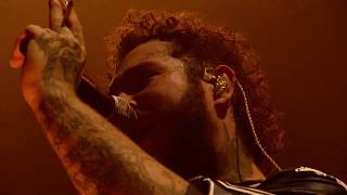 Post Malone  quotCirclesquot Live on the Runaway Tour [upl. by Tacy]