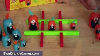 Gobblet Gobblers  Wooden Board Game [upl. by Carn]