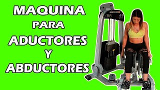 Maquina Aductores y Abductores DOBLE GYM [upl. by Anatnahs482]