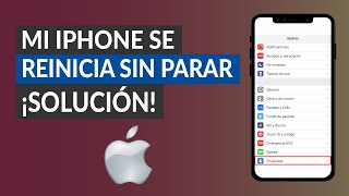 Cómo Solucionar que mi iPhone se Reinicia sin Parar paso a paso [upl. by Auqinahc]