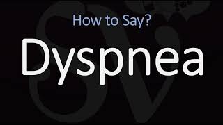 How to Pronounce Dyspnea CORRECTLY Meaning amp Pronunciation [upl. by Htebzile387]