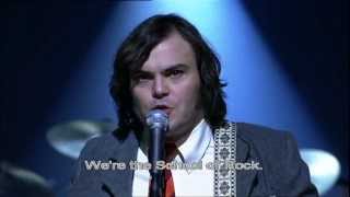 School of Rock official video  lyrics [upl. by Antoni]