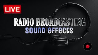 RADIO BROADCASTING SOUND EFFECTS [upl. by Aihtibat545]