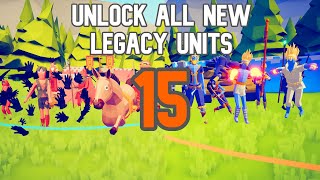 TABS  HOW TO UNLOCK ALL NEW SECRET UNITS  15 SECRET UNITS for 2020  TABS LEGACY  LEGACY UNIT [upl. by Strohben]