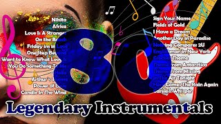 THE LEGENDS OF 80S   BEST INSTRUMENTAL HITS PLAYLIST [upl. by Aisayt]