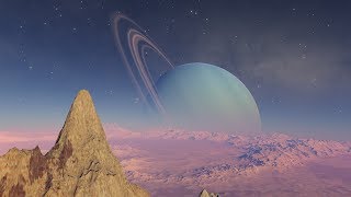 Beautiful Desert Planets of the Large Magellanic Cloud  Space Engine [upl. by Cirdla454]