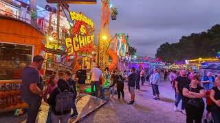 Rheder Kirmes 2022  Attraktionen und Besucher [upl. by Forest]