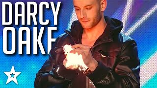 Magician Darcy Oake  All Performances  Britains Got Talent 2014  Got Talent Global [upl. by Corissa]