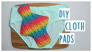 How to Sew Cloth Pads  Easy and Affordable  Sewing DIY  Whitney Sews [upl. by Katee]