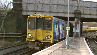 Half an Hour at 216  Birkenhead North Station 1022017  Class 507 508 terminus [upl. by Anehs723]