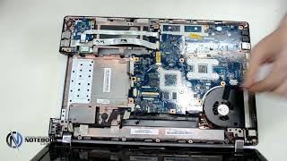 Packard Bell EasyNote TM85  Disassembly and cleaning [upl. by Drucilla]