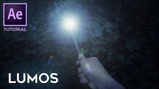 LUMOS EFFECT Harry Potter  After Effects VFX Tutorial [upl. by Peta594]