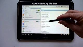 Tablet WLAN einrichten [upl. by Suivatco288]