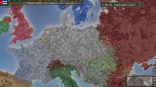 The Best Timelapse Ive Ever Done Hearts of Iron 3 [upl. by Woodward]