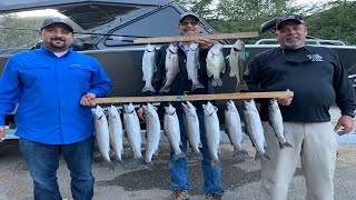 Lake Berryessa Rainbow Trout Fishing [upl. by Kerrison981]