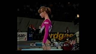 オレシア・デュドニク Olesya Dudnik URS 1989 World Championships FX TF [upl. by Jervis]