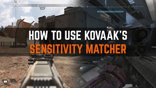 How To Use KovaaKs Sensitivity Matcher [upl. by Haye]