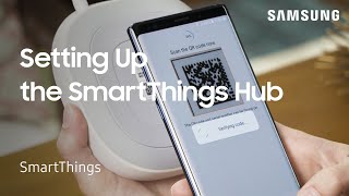 How to set up Samsung SmartThings Hub  Samsung US [upl. by Teria]