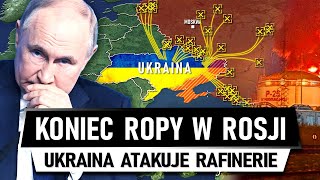 Ukraina NISZCZY PRZEMYSŁ NAFTOWY ROSJI  Potężne straty [upl. by Farron]