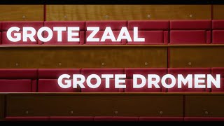 Trailer Grote Zaal Grote Dromen  TivoliVredenburg [upl. by Raskin750]