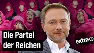 Christian Lindner und die FDP Der Markt regelt alles  extra 3  NDR [upl. by Aneehsor]