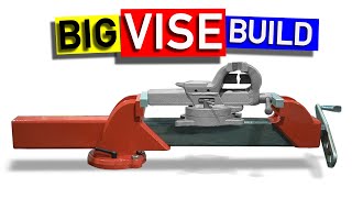 BENCH VISE  How To Install A Vise [upl. by Hoffarth]