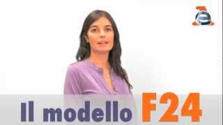 Il modello F24 [upl. by Anasor]