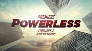 Powerless NBC Trailer 1 [upl. by Nnayelhsa]