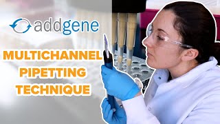 Multichannel Pipetting Technique [upl. by Rockwell]