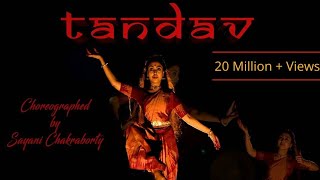 TANDAV  Choreography by Sayani Chakraborty Times music spiritual  Shankar Mahadevan [upl. by Anazraf]