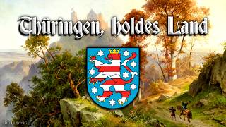 Thüringen holdes Land Anthem of ThuringiaEnglish translation [upl. by Netaf]