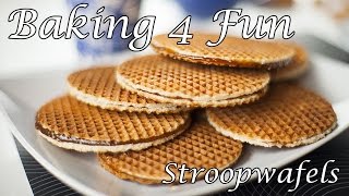 Hollandse Stroopwafels  Baking 4 Fun [upl. by Cavill423]