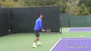 Bernard Tomic Practice in HD [upl. by Grata]