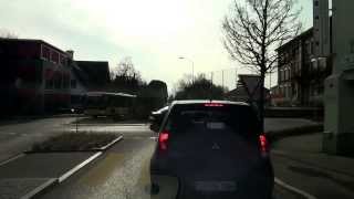 Driving from quotEmbrachquot to quotBuchs ZHquot  Zürich Switzerland 032014 FullHD [upl. by Stefanac]