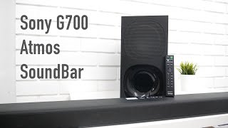 Sony HT G700 Atmos Soundbar Review [upl. by Ynnaej]