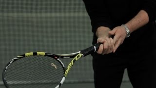 4 Ways to Grip a Tennis Racket  Tennis Lessons [upl. by Inig128]