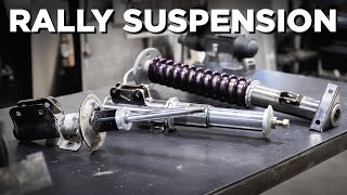 Rally Car Suspension  How It Works [upl. by Ettevets870]