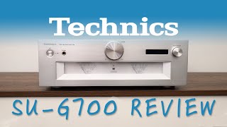 Technics SUG700 Integrated Amp Review  Incredible Value for the Price [upl. by Akeim429]